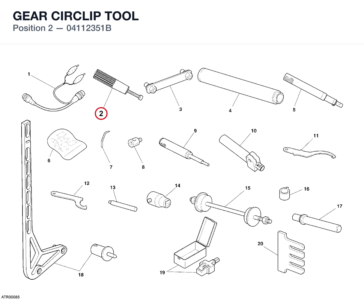 GEAR CIRCLIP TOOL