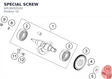 Diagram preview: SPECIAL SCREW (90130055103)