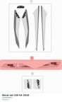 Diagram preview: Decal set 150 SX 2018 (79008198002)