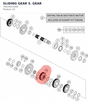 Diagram preview: SLIDING GEAR 5. GEAR (76633015000)