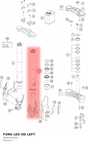 Diagram preview: FORK LEG HD LEFT (95801001200)