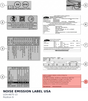 Diagram preview: NOISE EMISSION LABEL USA (LI24-A675-13)