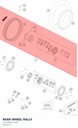 Diagram preview: REAR WHEEL RALLY (7671000113330)