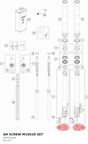 Diagram preview: AH SCREW M10X20 SET (00501020S1)