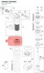 Diagram preview: SPRING SUPPORT (S938100001S0000)