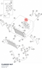 Diagram preview: FLANGED NUT (90835041004)