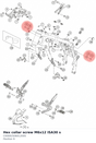 Diagram preview: Hex collar screw M6x12 ISA30 s (C0000250601200S)