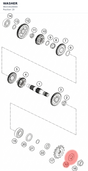 Diagram preview: WASHER (96333028000)