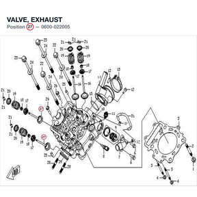 VALVE, EXHAUST product image