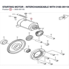 STARTING MOTOR product image