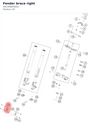 Diagram preview: Fender brace right (A65308809001)