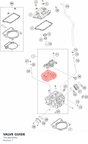 Diagram preview: VALVE GUIDE (79136026001)