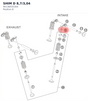 Diagram preview: SHIM D 8,7/3,04 (90136035304)