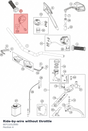 Diagram preview: Ride-by-wire without throttle (60711012000)