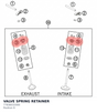 Diagram preview: VALVE SPRING RETAINER (77836032000)