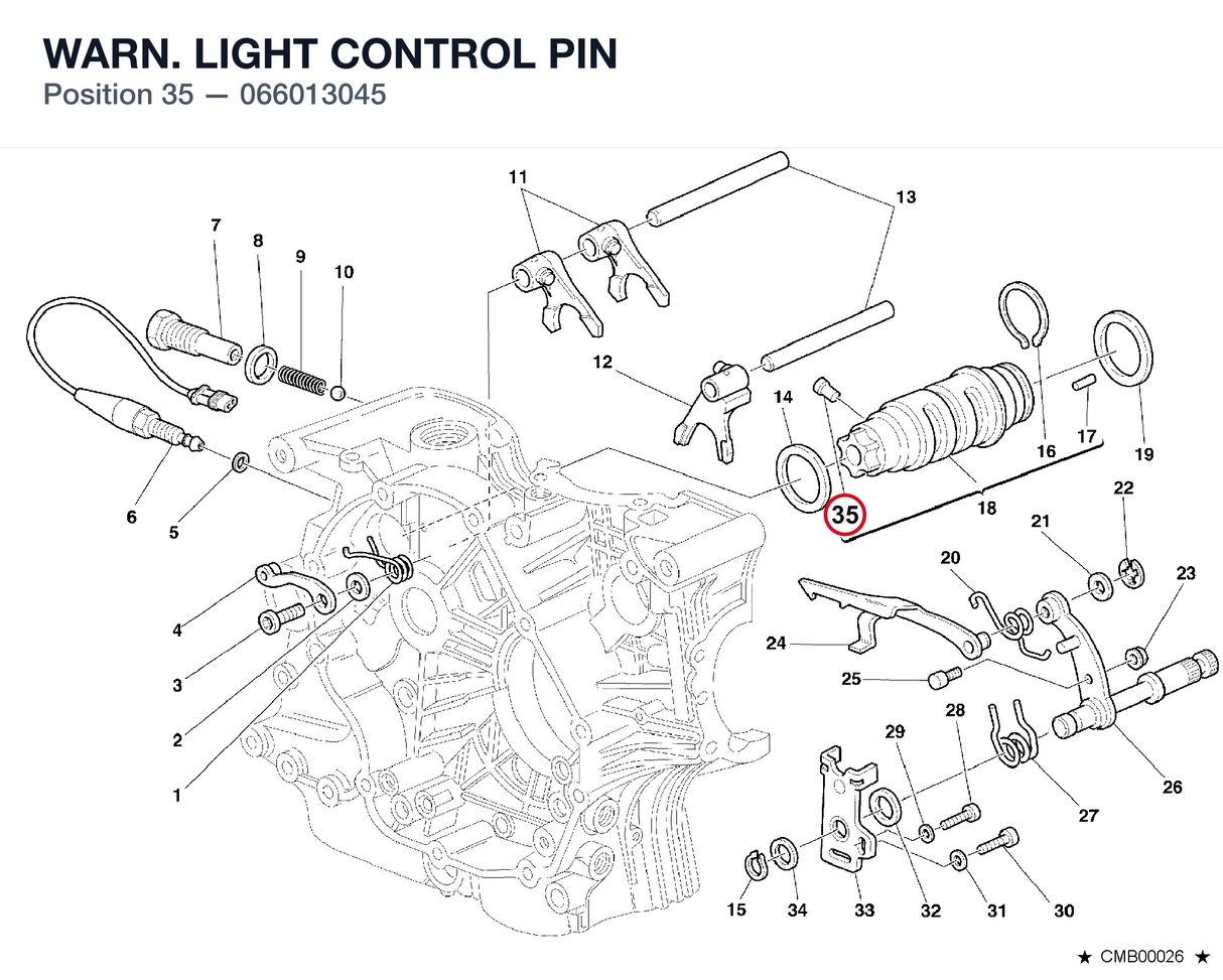 WARN. LIGHT CONTROL PIN