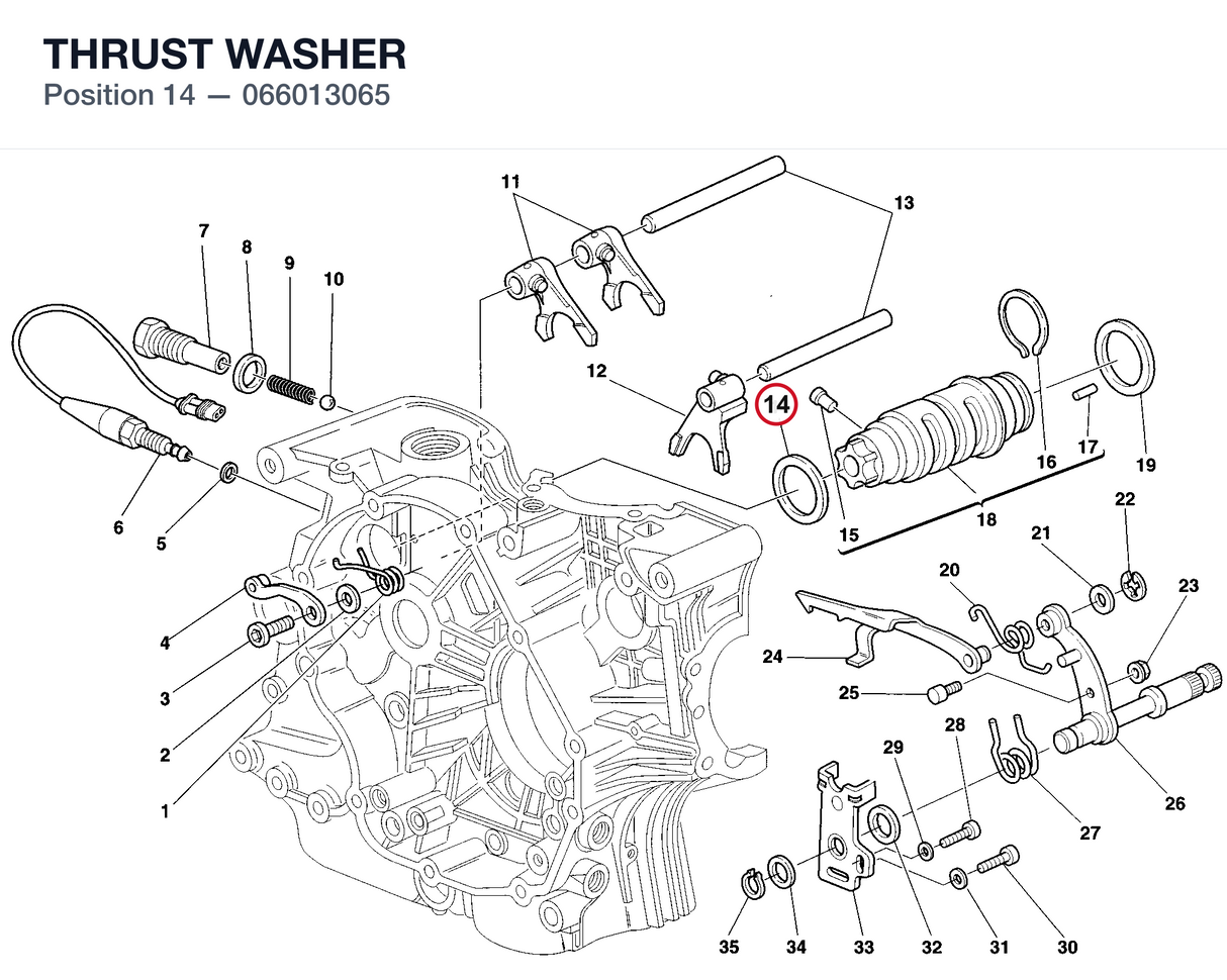 THRUST WASHER