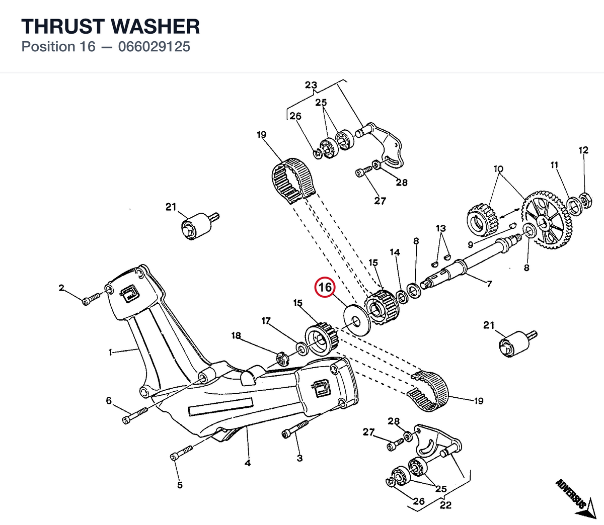 THRUST WASHER