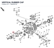 VERTICAL RUBBER CAP