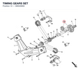TIMING GEARS SET