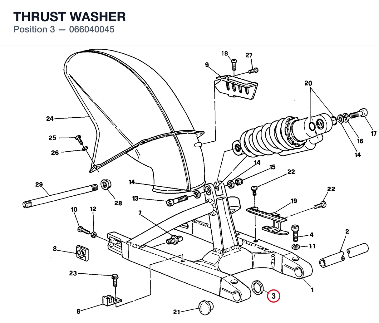 THRUST WASHER