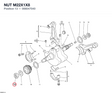 NUT M22X1X8 066047040 diagram position