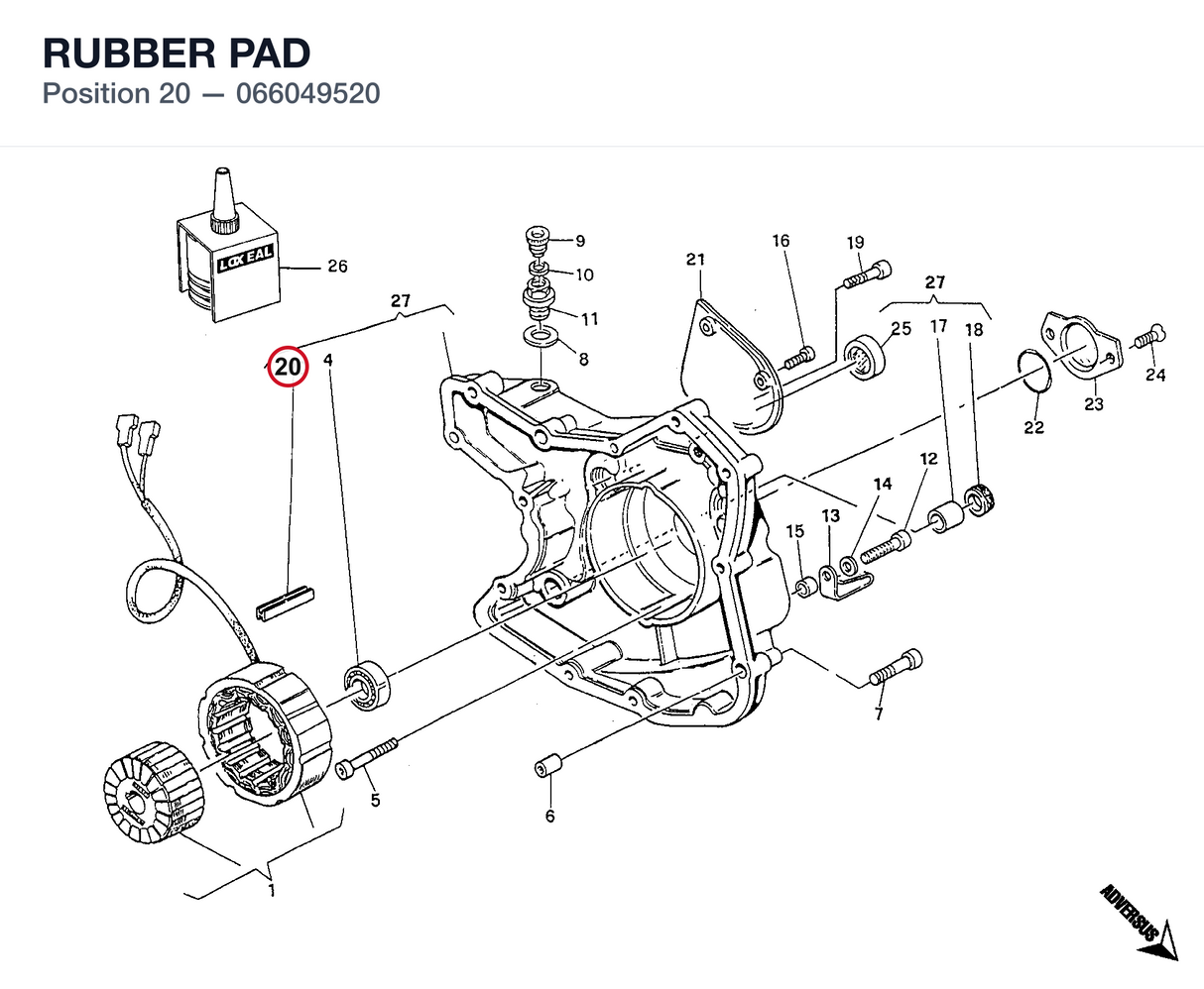 RUBBER PAD
