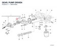 GEAR, PUMP DRIVEN