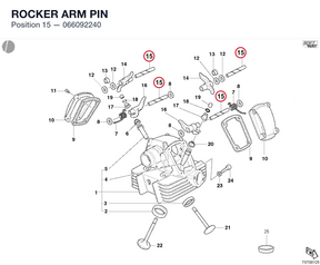 ROCKER ARM PIN 066092240 diagram position