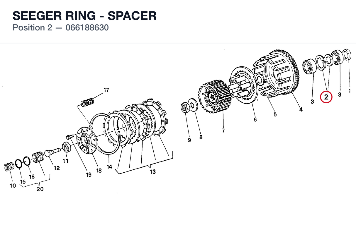 SEEGER RING - SPACER