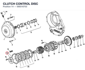 CLUTCH CONTROL DISC