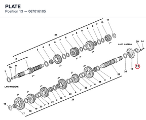 PLATE 067016105 diagram position