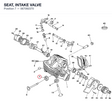 SEAT, INTAKE VALVE