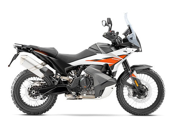 KTM 790 Adventure White 2025 - Kun 1 stk - overliggerpris!