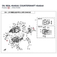OIL SEAL 40x62x8, COUNTERSHAFT product image