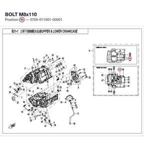 BOLT M8x110 product image