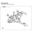 BOLT M8x120 product image