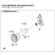 PALIN BEARING, BALANCER SHAFT product image