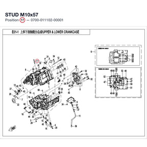 STUD M10x57 product image
