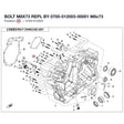 BOLT M8X73 REPL BY 0700-012003-00001 product image