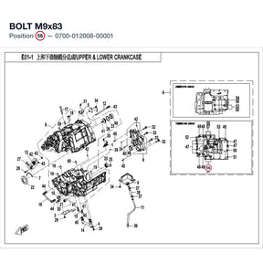 BOLT M9x83 product image
