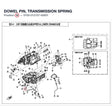 DOWEL PIN, TRANSMISSION SPRING product image