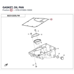 GASKET, OIL PAN product image