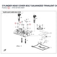CYLINDER HEAD COVER BOLT product image