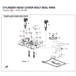 CYLINDER HEAD COVER BOLT SEAL RING product image