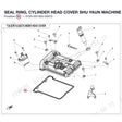 SEAL RING, CYLINDER HEAD COVER product image