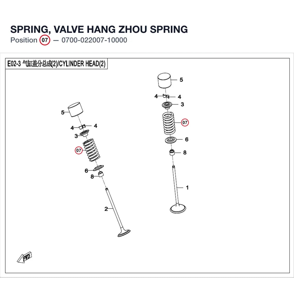 SPRING, VALVE product image