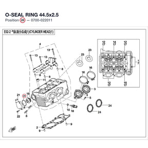 O-SEAL RING 44.5x2.5 product image