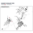 GASKET, EXHAUST PIPE product image