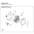 PLUG, PT1/2 product image